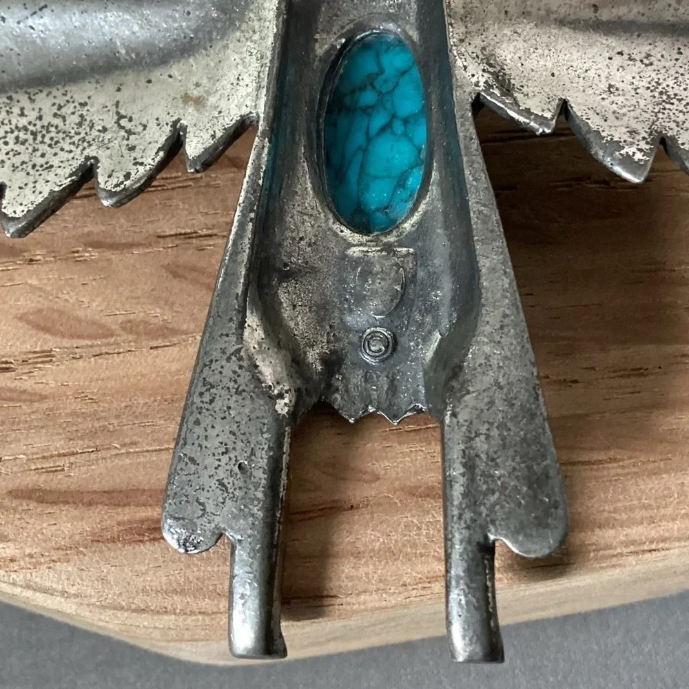 🔵 Vintage - Sancrest Native American Style - Necklace 1950s - Rare - Unique